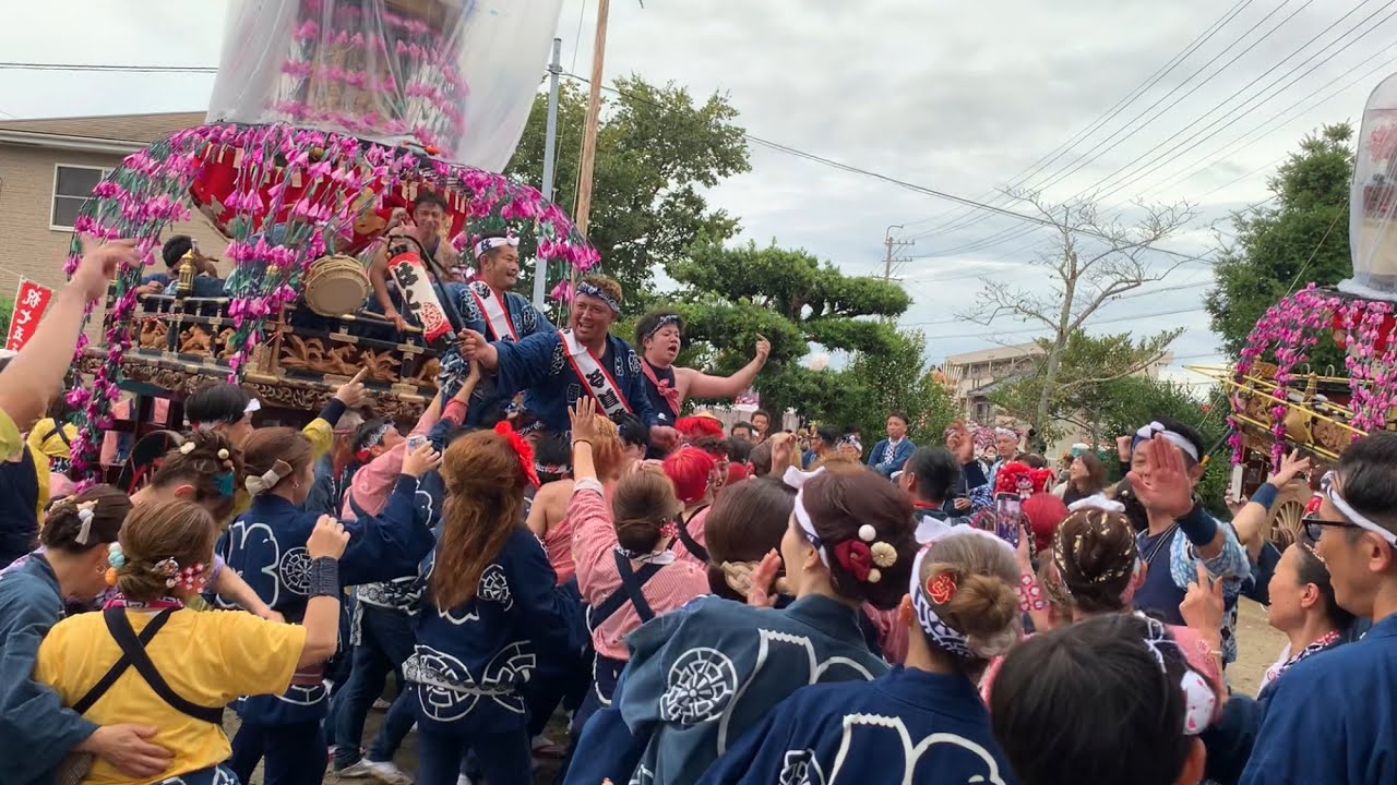 令和７年　大坂五地区祭典　宮入り　は組お組