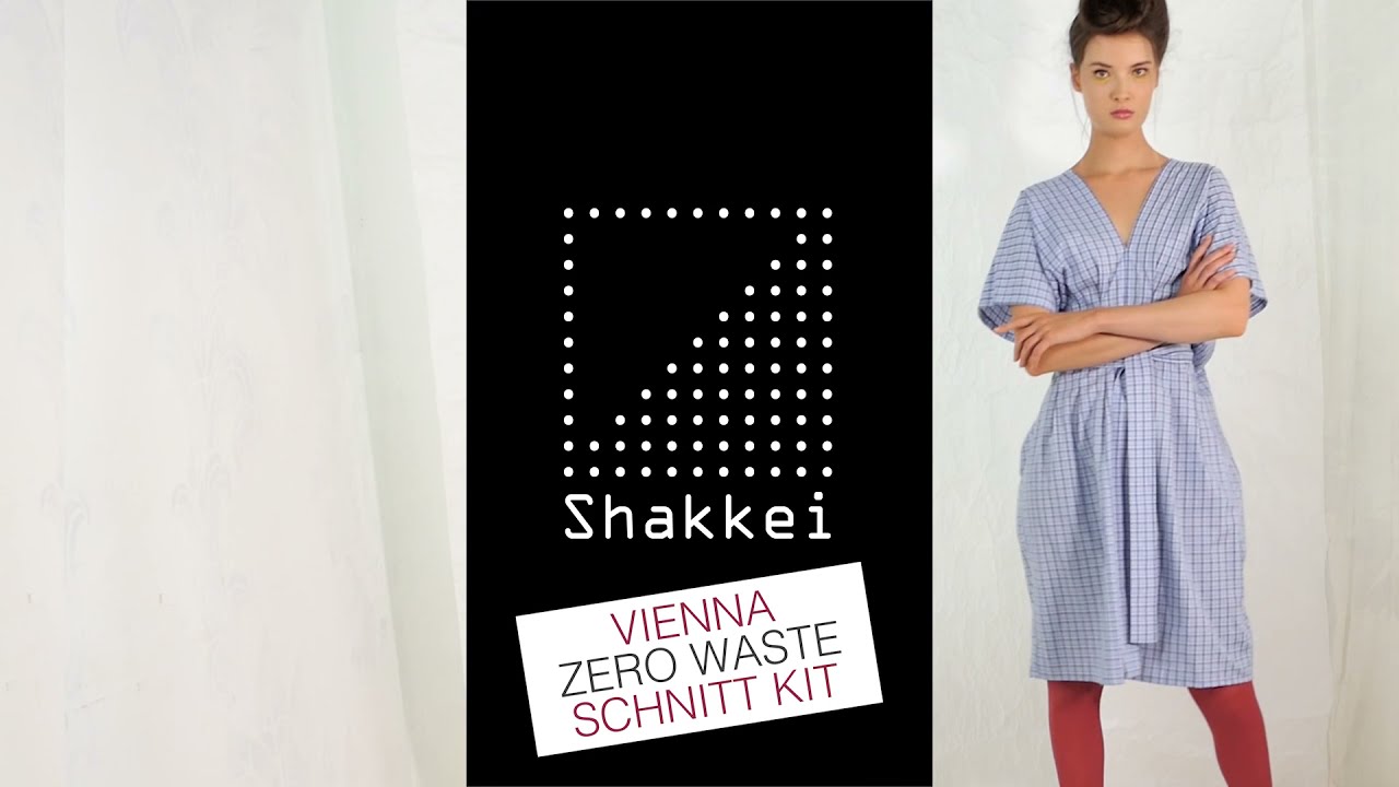 Vienna Zero Waste Schnitt Kit n&auml;he dein eigenes Kleid ohne Abfall