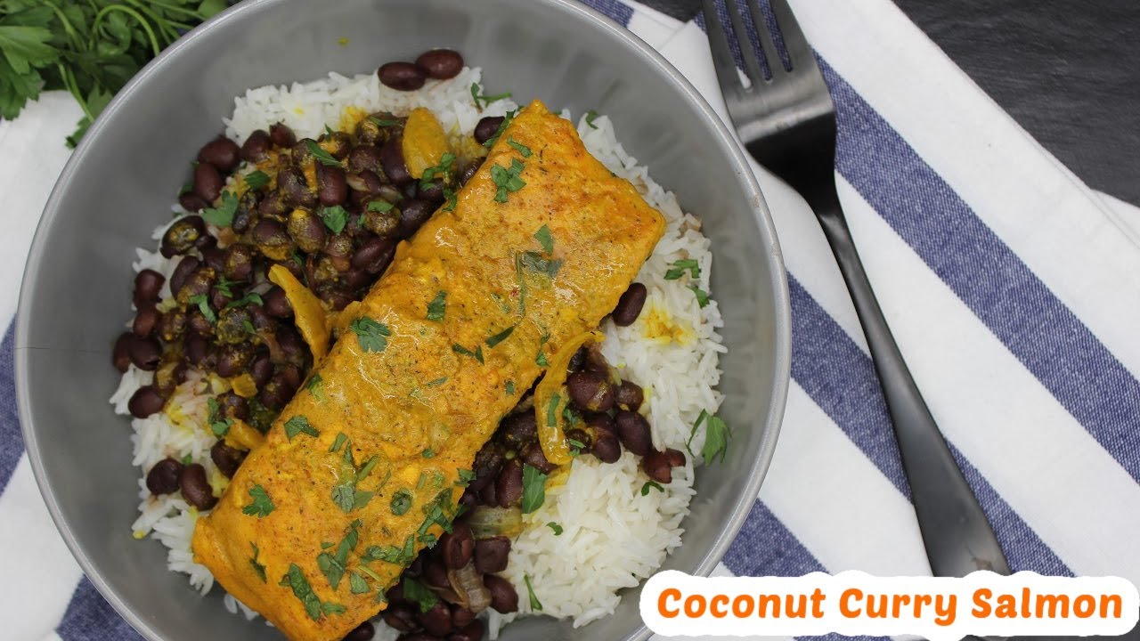 Salmon Curry With Coconut Milk | Quick Busy Night Meal | Episode 332