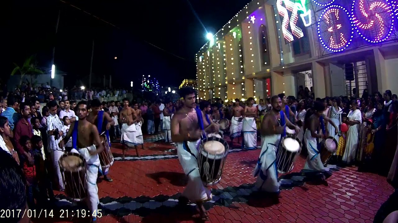 St, Mary's Malankara Catholic Church, Vayalathala Palli Perunnal Rasa | Chenda Melam | Nashik Dhol