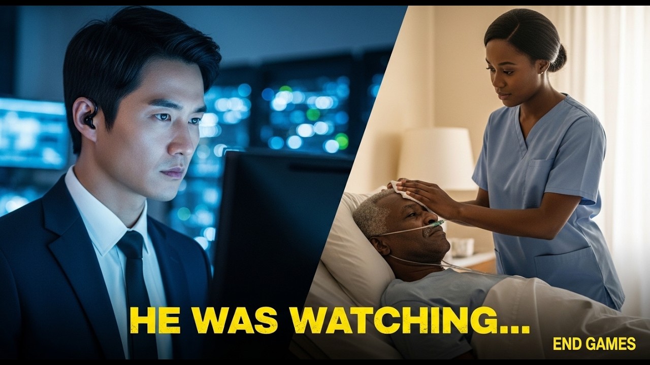 40. KOREAN MAFIA BOSS HID CAMERAS TO SPY ON HIS  SICK FATHER—WHAT THE BLACK NURSE DID SHOCKED HIM
