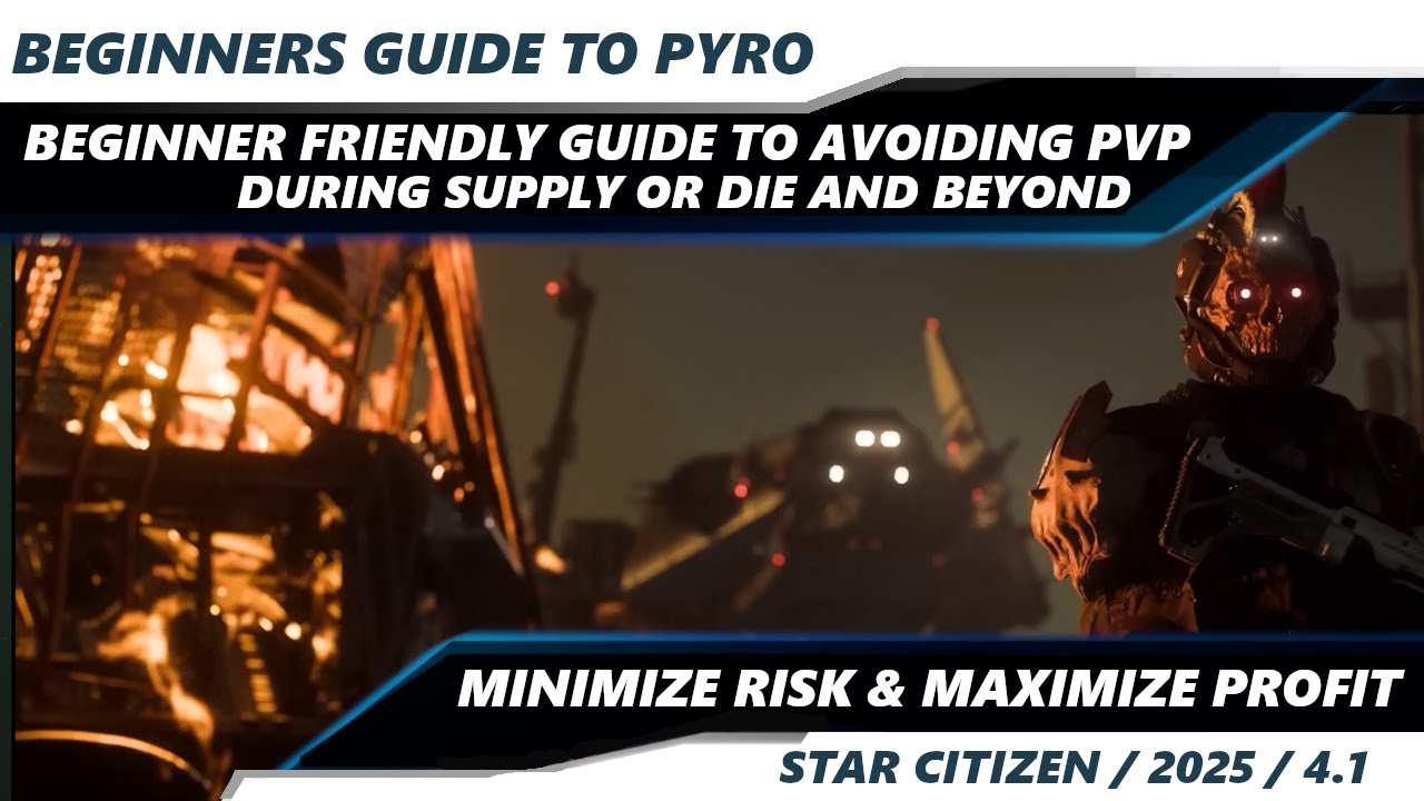 Star Citizen 4.1 | Beginner’s Guide to Avoiding PvP in Pyro | Stay Safe & Survive