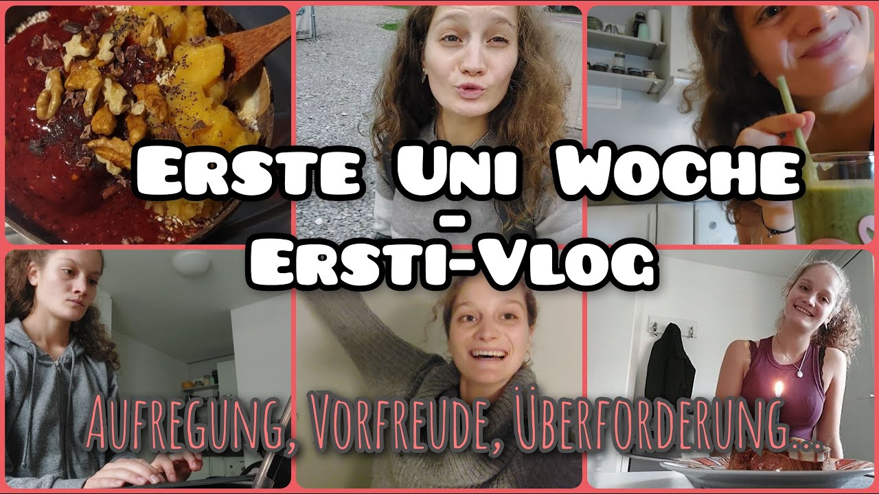 Erste Uniwoche als Ersti - Student Vlog🤓: Mein Studium beginnt!🤩