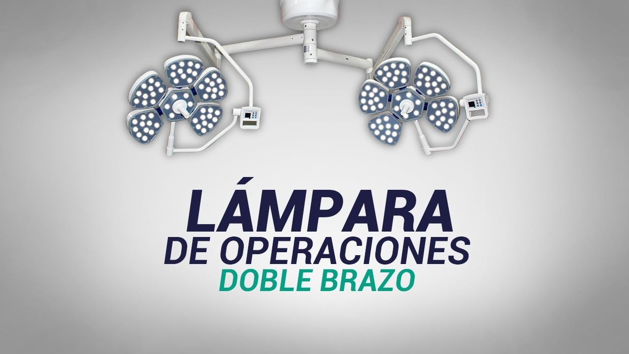 LÁMPARA DE OPERACIONES DOBLE BRAZO Mod: 180MLX/180MLX |  IEMEDIC