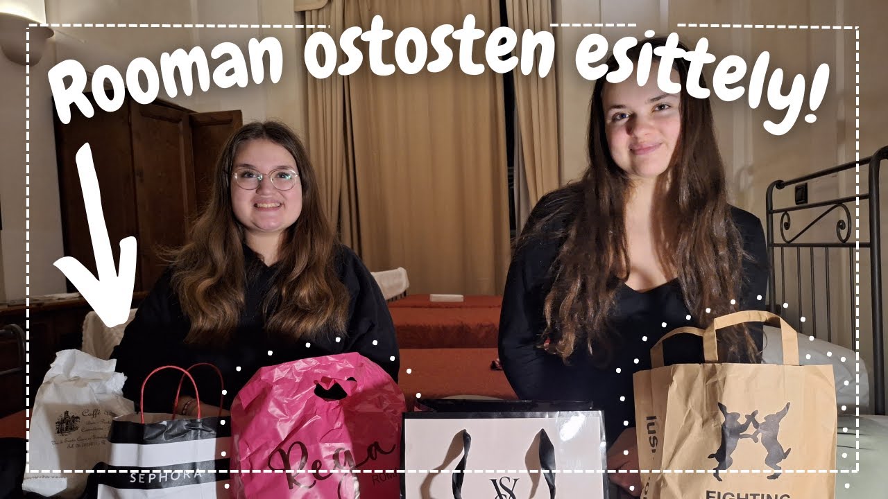 Rooman ostosten esittely (shopping haul)