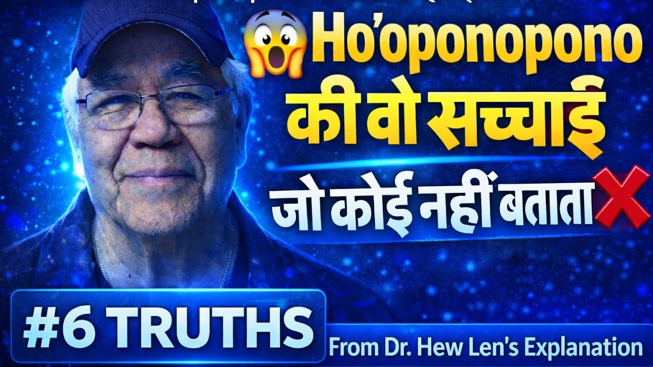 99% लोग Ho'oponopono को गलत समझते हैं | अगर Ho'oponopono kar rahe ho, तो ये 6 बातें जरूर  जान लो 