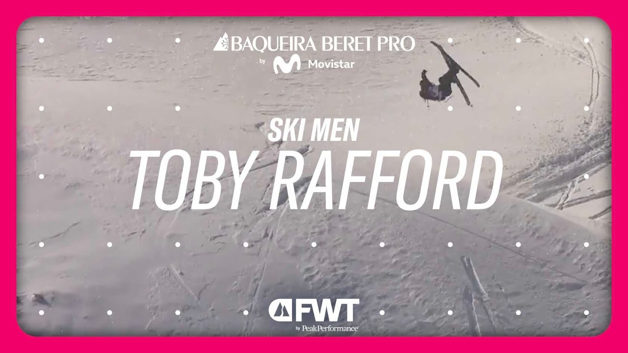 Ski Men Second Place Run - Toby Rafford | 2025 Baqueira Beret Pro by Movistar
