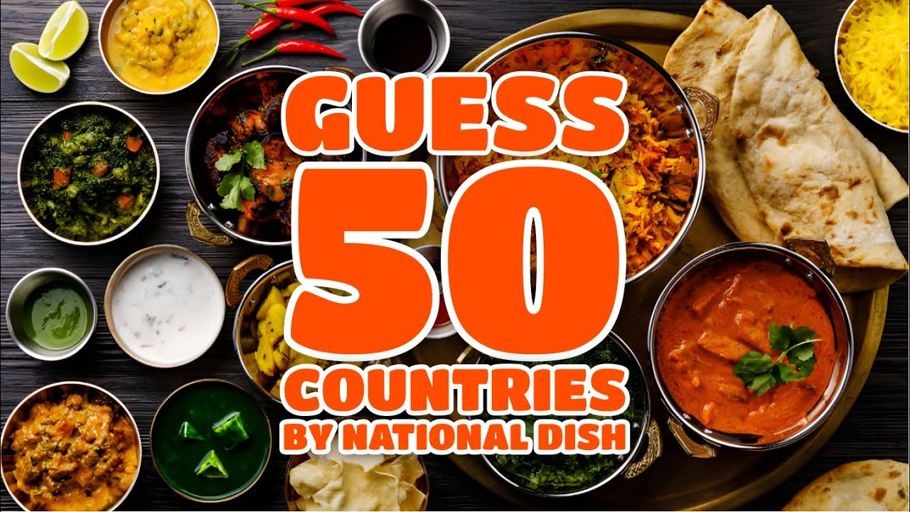 Guess The Country By Food | National Dishes Quiz