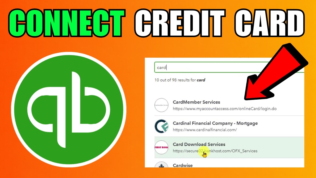 How To Link Or Connect Credit Card Account To QuickBooks Online (Step By Step) (2026)