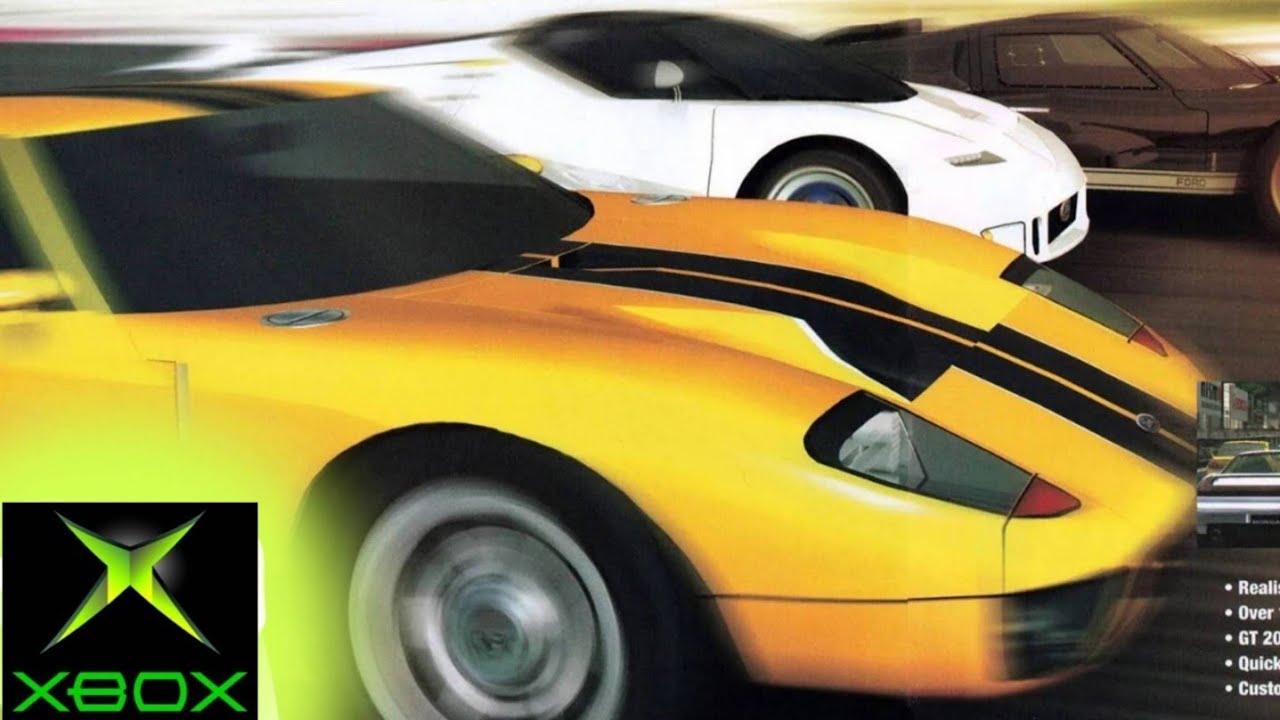Первый запуск Sega GT 2002 на платформе Xbox Original 
