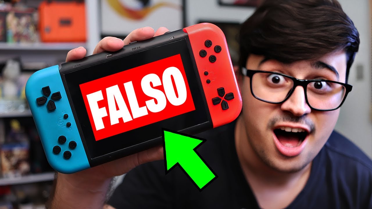 COMPREI UM NINTENDO SWITCH CHINÊS