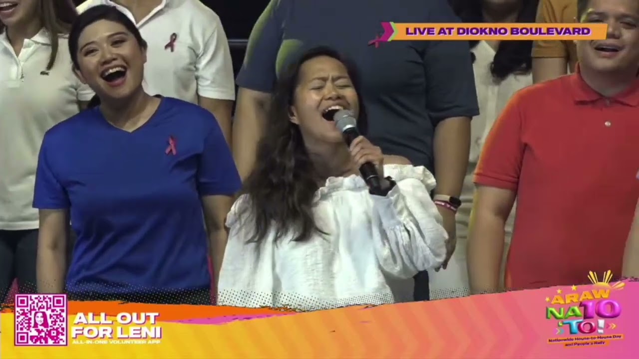 Rosas (Araw Na10 'To! H2H Day at People's Rally para sa kaarawan ni VP Leni Robredo)