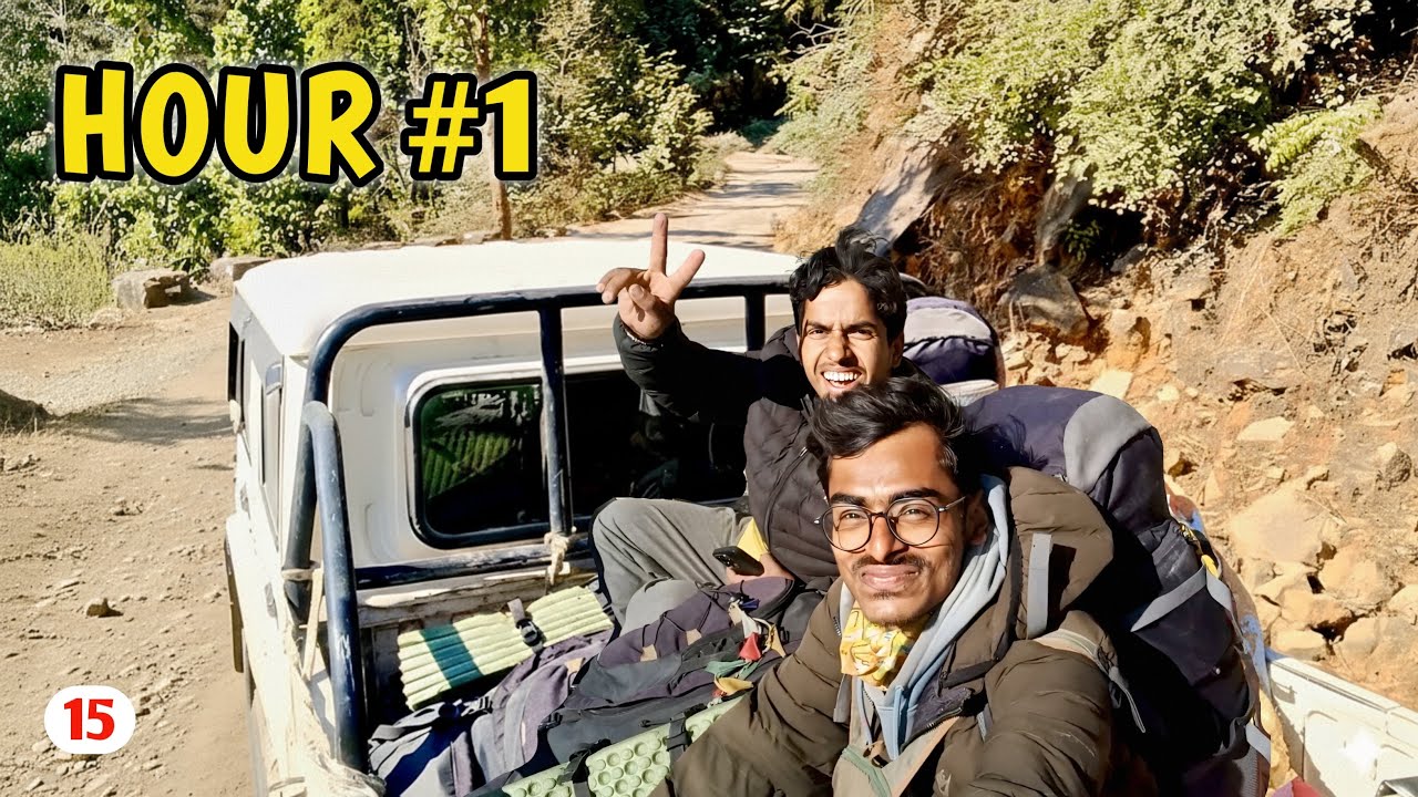 I Hitchhiked for 7 HOURS on Nepal&rsquo;s Deadliest Road | Backpacker praveen Vlog