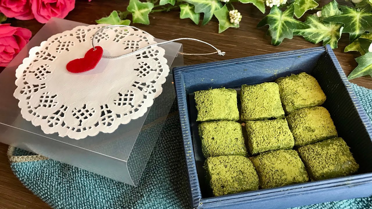 EASY NAMA MATCHA CHOCOLATE 抹茶のとろける生チョコ