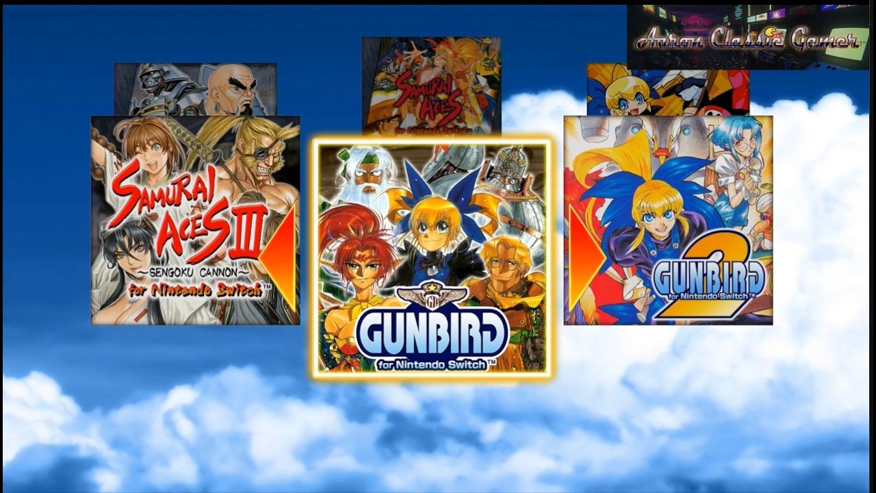 Gunbird Arcade 1 Credit Game Nintendo Switch 2