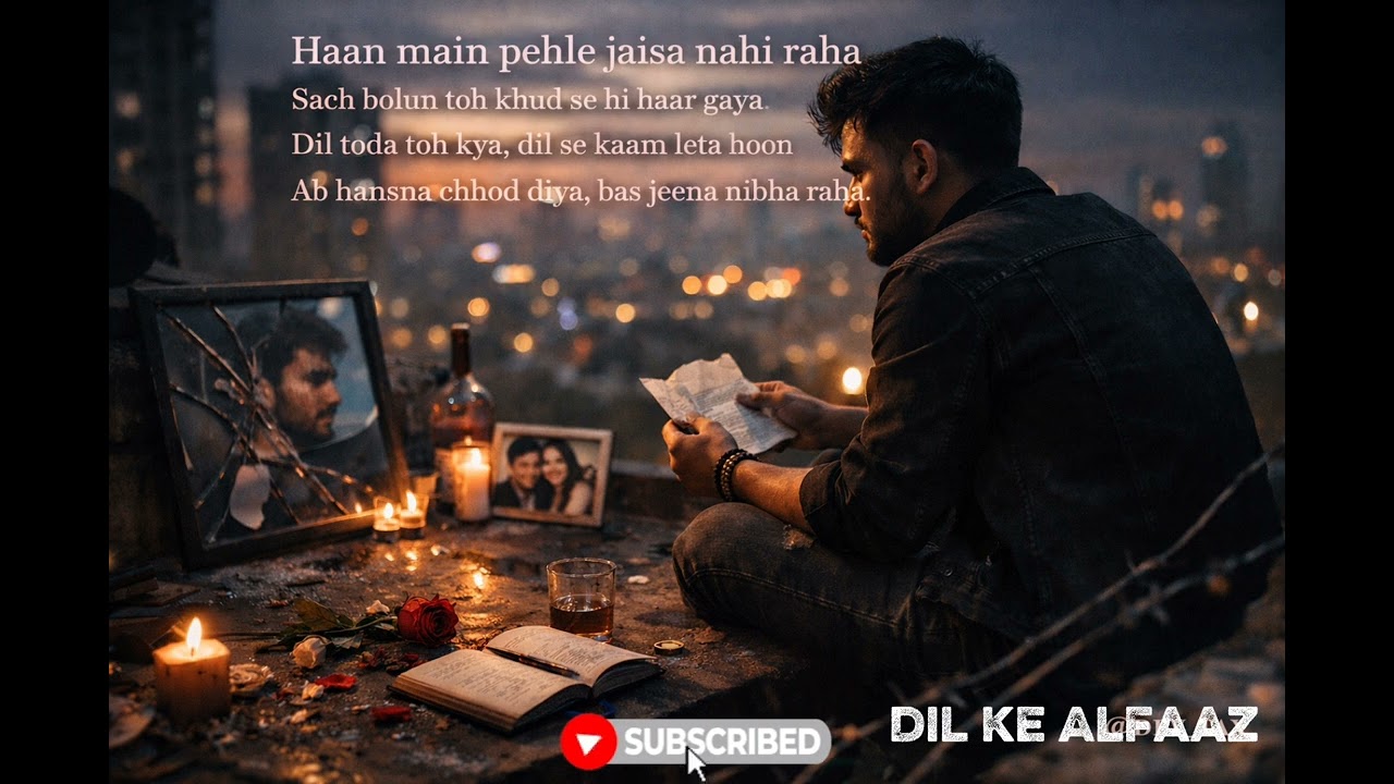 Haan Main Pehle Jaisa Nahi Raha | Emotional Hindi Rap | Dil Ki Alfaaz 