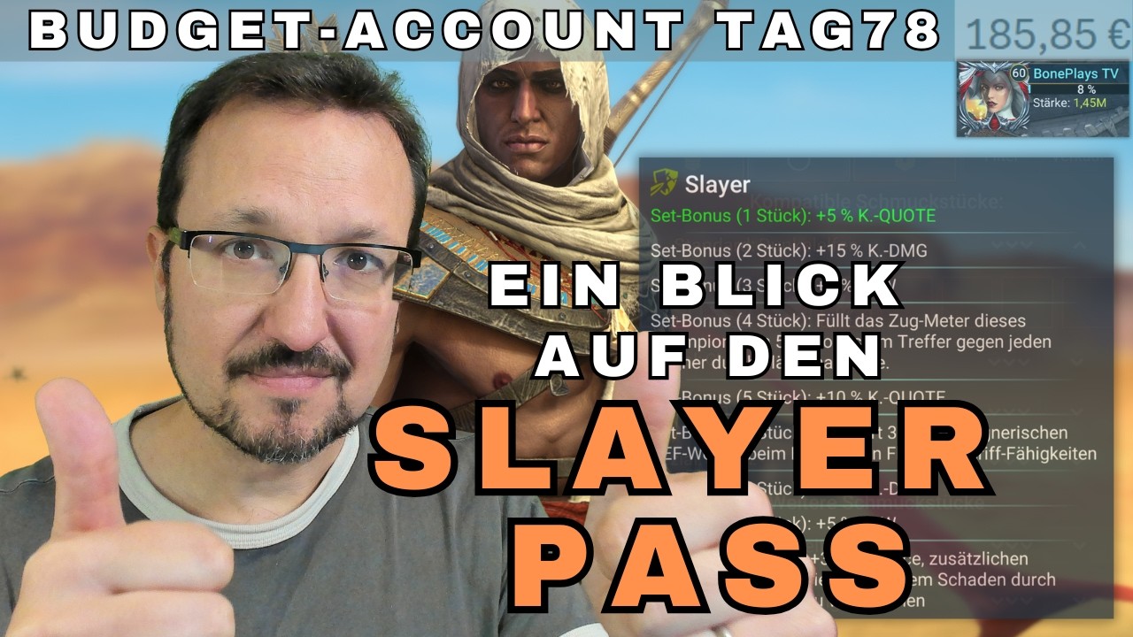 Hat sich der Slayer Schmiede-Pass gelohnt? Warum ist Bayek MEGA? | Budget | Raid: Shadow Legends