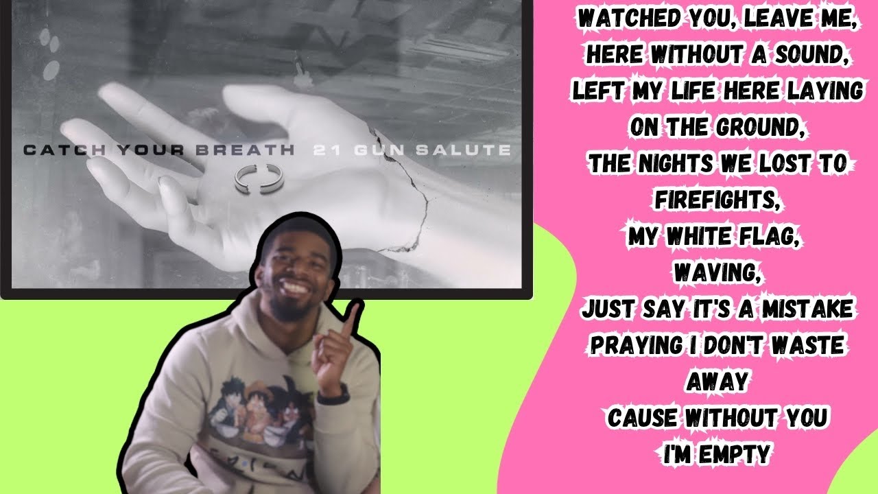 Catch Your Breath - 21 Gun Salute (Official Visualizer) | REACTION