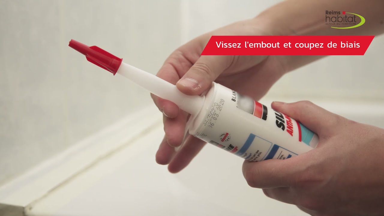 Comment changer les joints de salle de bain ?