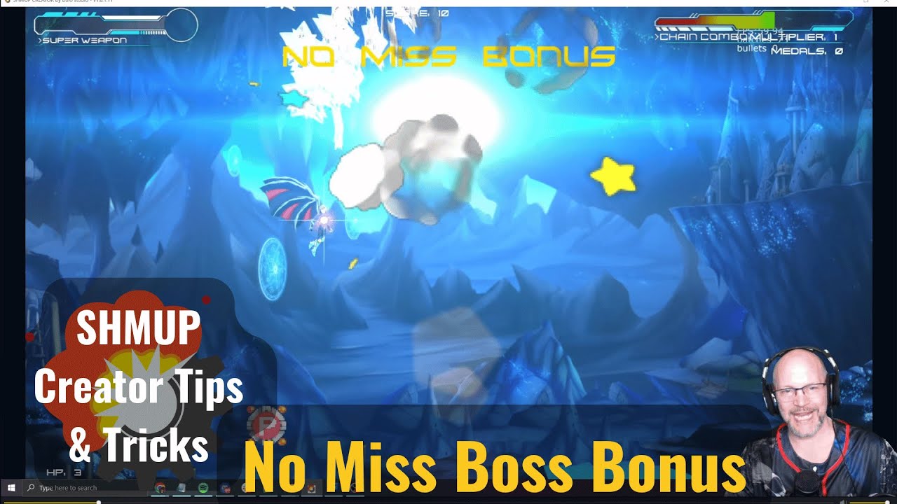 Shmup Creator Tips & Tricks | No Miss Boss Bonus Feature
