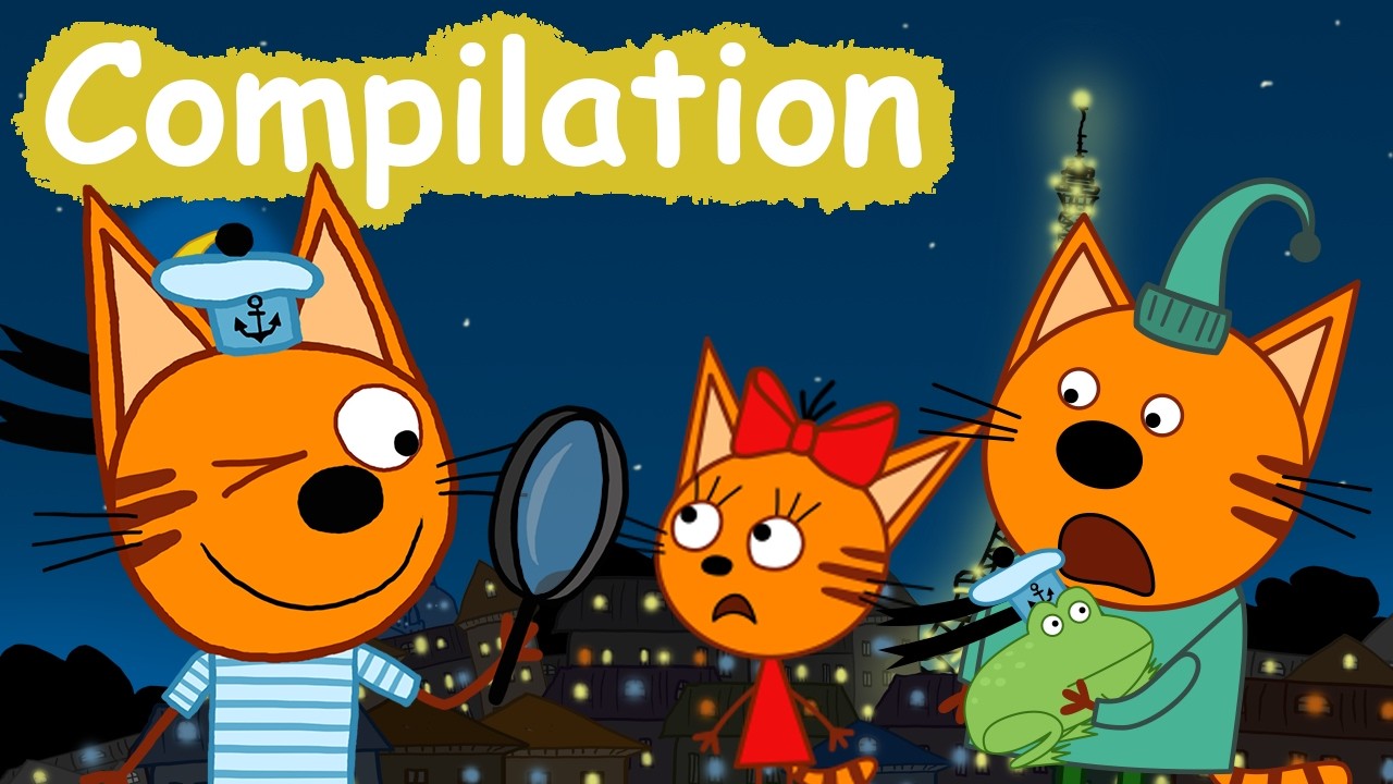 La Famille Chat | Compilation des &eacute;pisodes | Dessins anim&eacute;s pour enfants