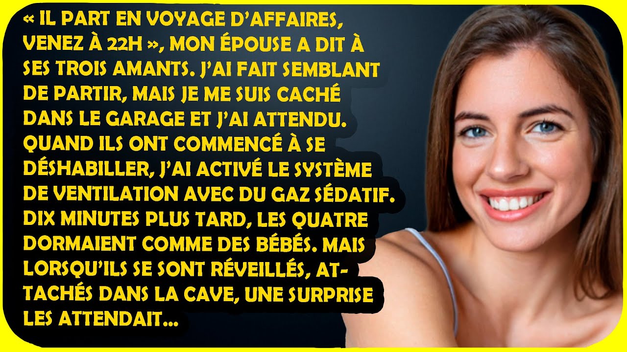 J’ai surpris mon épouse en train de planifier une énorme infidélité avec 3 hommes dans ma propre...