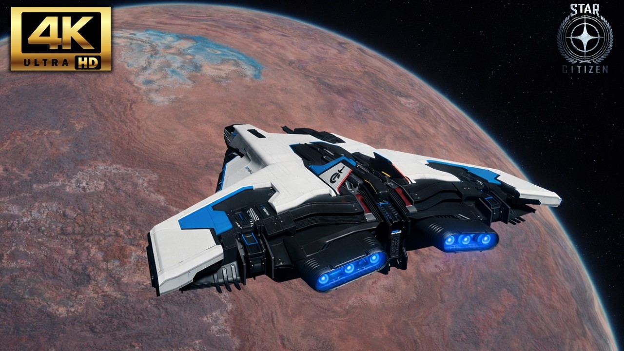 I Thought This Was a Relaxing Flight… I Was Wrong | Star Citizen 4K