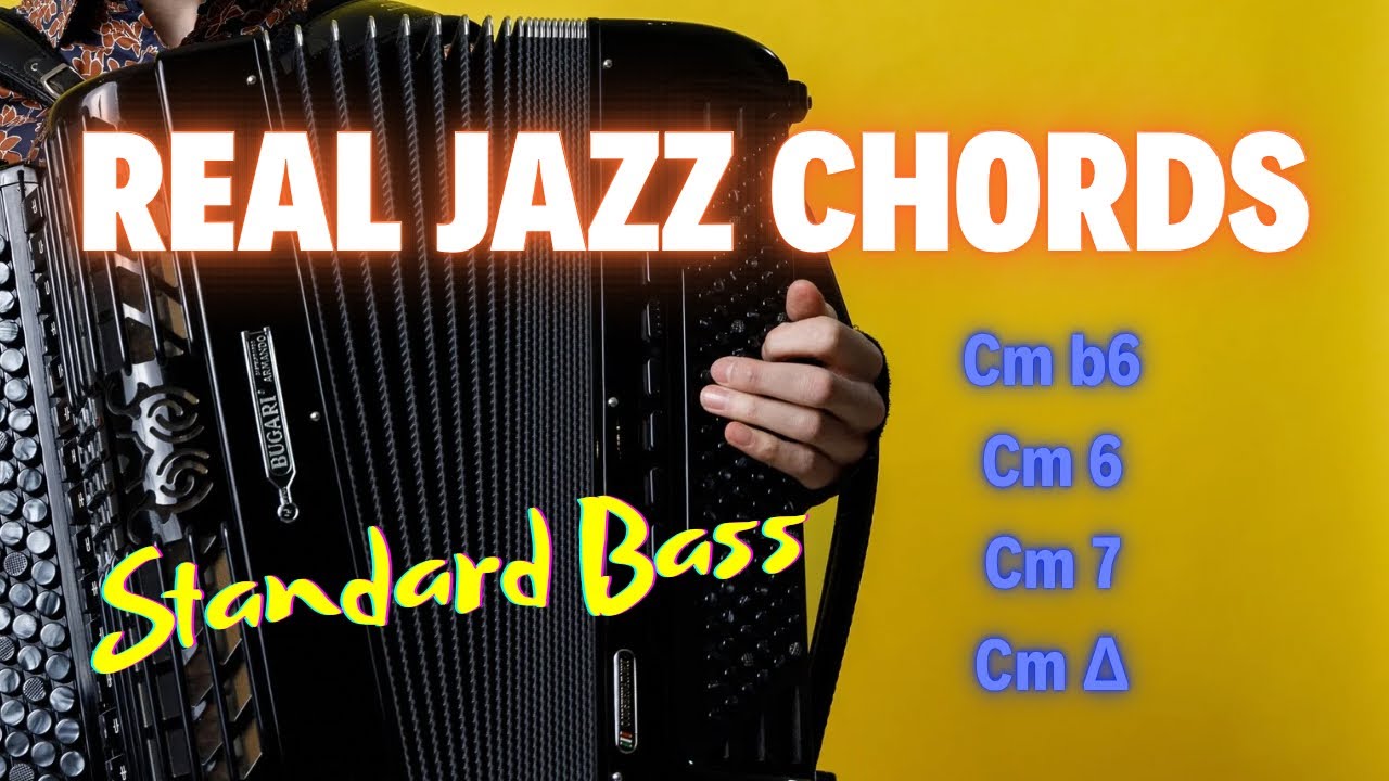 Unlock Jazz Chords on Accordion Standard Bass (Minor Chords) - Part I