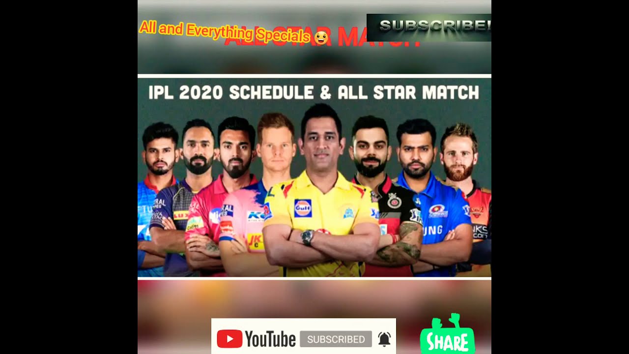 IPL-2020-ALL STAR MATCH Real and Full Details...