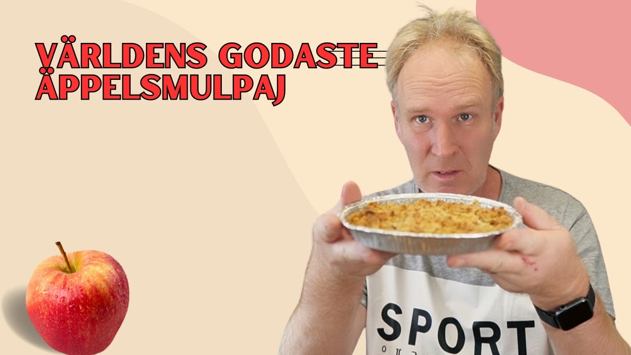 Detta &auml;r nog v&auml;rldens godaste &auml;ppelsmulpaj