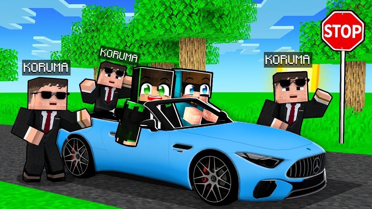 100 GÜN BOYUNCA MAFYANIN ŞÖFÖRÜ OLDUM 😁 - Minecraft