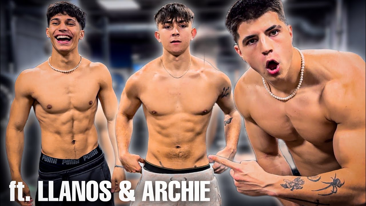 ENTRENANDO CON TIKTOKERS! ft. LLANOS & ARCHIE