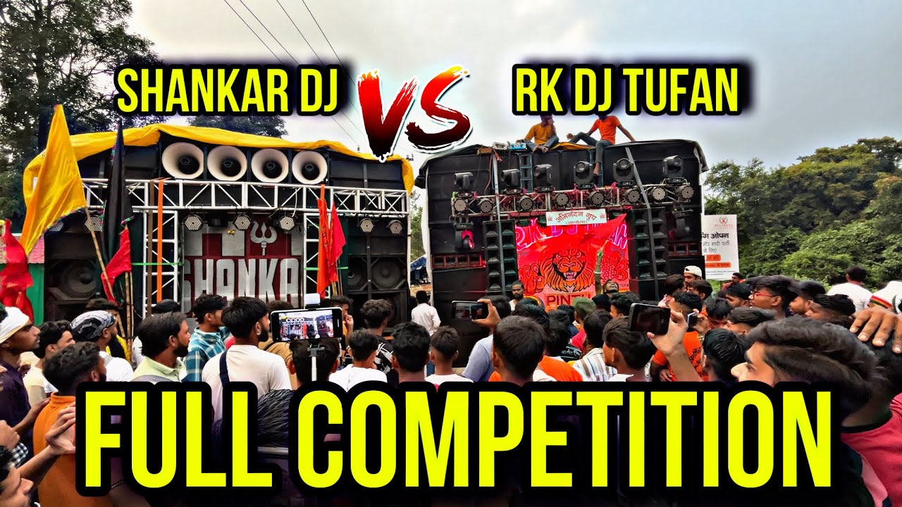 RK DJ TUFAN VS DJ SHANKAR KHATAULI || FULL COMPETITION