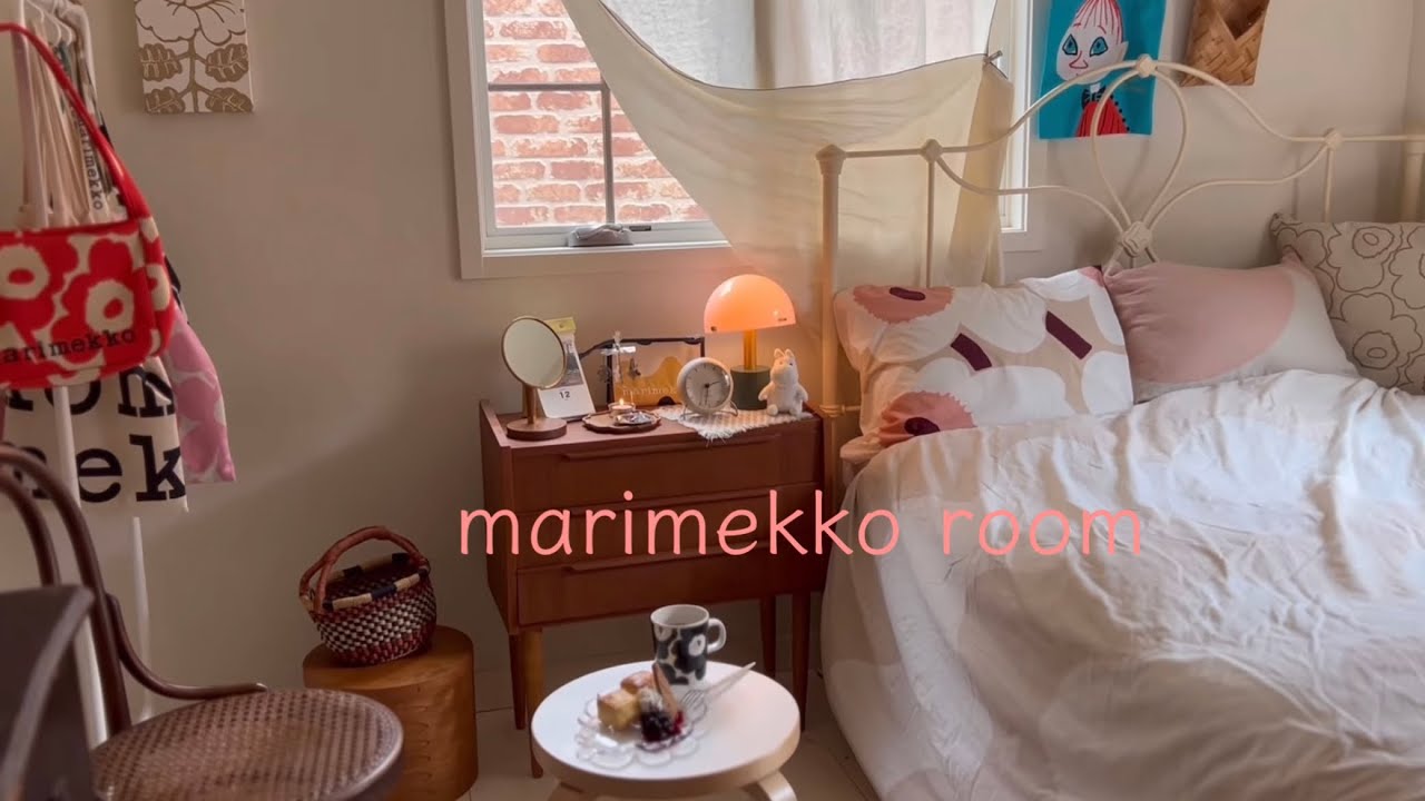【vlog】マリメッコ部屋❁⃘/birthday party🌿