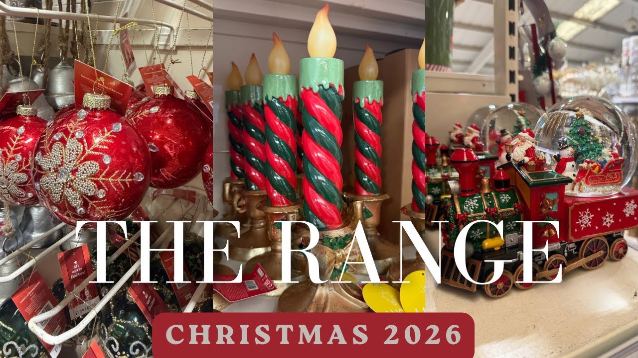 THE RANGE CHRISTMAS DECORATIONS 2026 ✨ Part. 2