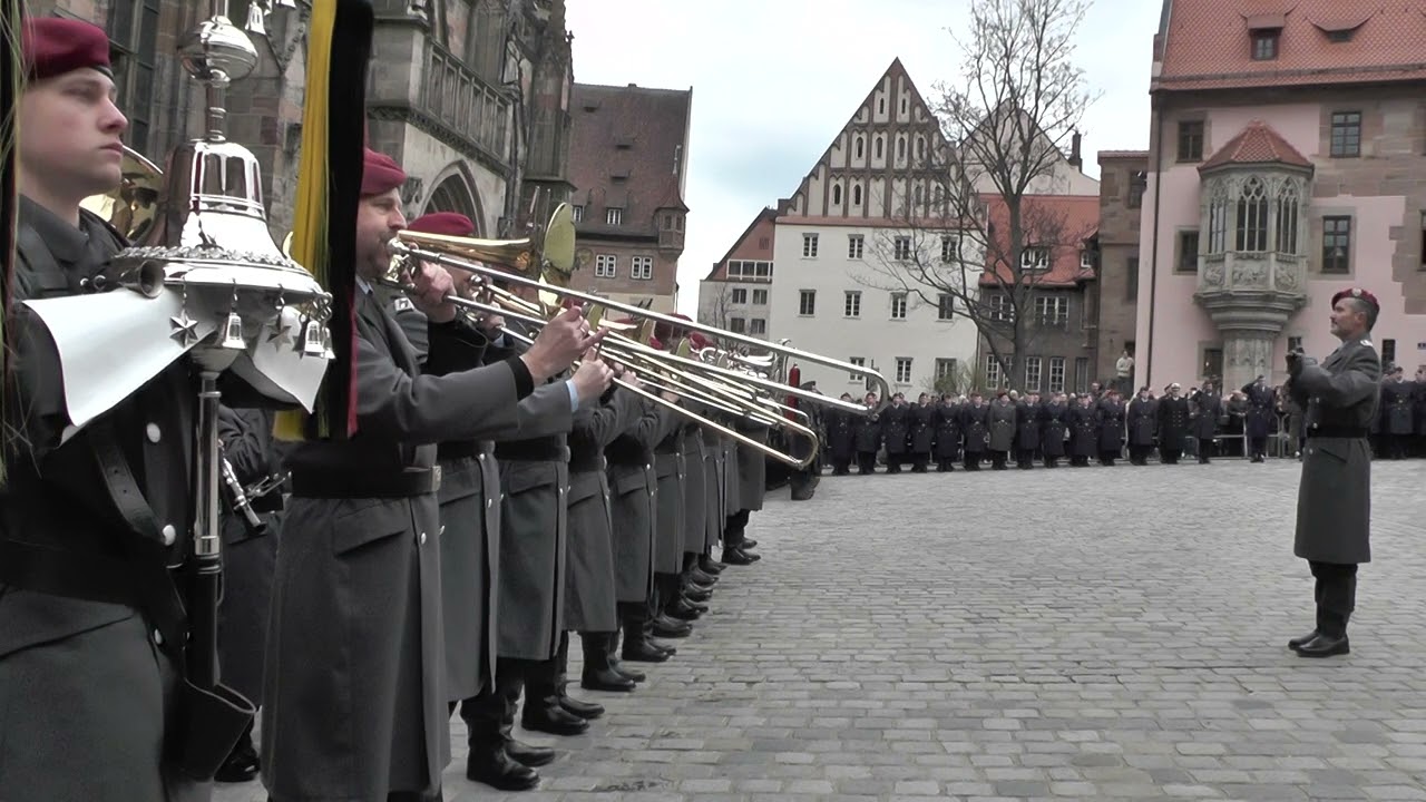 Die Vereidigung, der Höhepunkt der Veranstaltung. 07.03.24  Nürnberg.