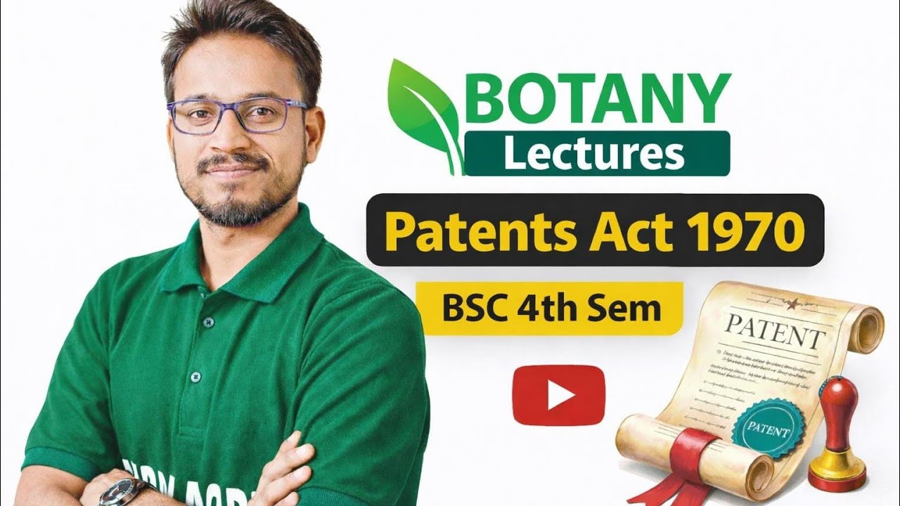 BSC 4th sem patent act 1970