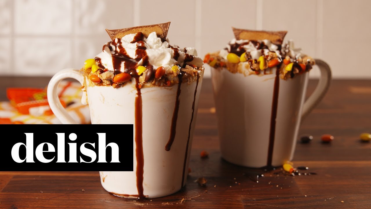 How to Make Reese's Hot Chocolate | Recipe | Delish