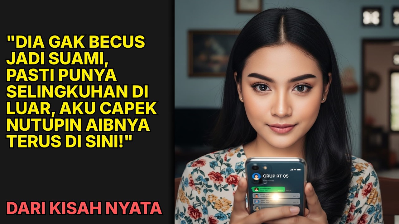 Istri FITNAH Suami di Grup RT, Bukti DIGITAL BONGKAR Kebohongan di Depan Tetangga!
