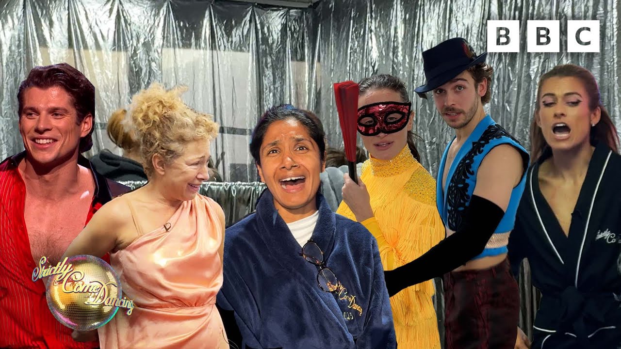 Behind the scenes CARNAGE from Strictly's first ever Instant Dance 😂 ✨ BBC Strictly 2025