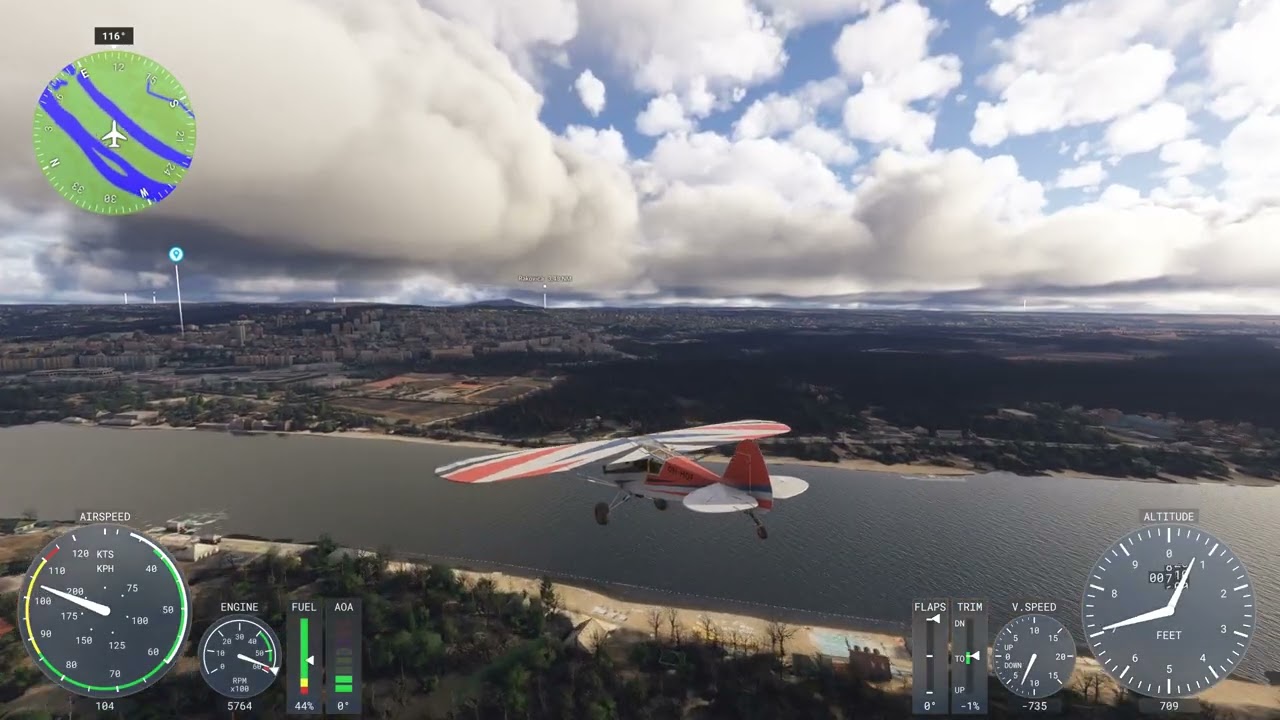MSFS24, Flight In Belgrade (Serbia), Savage Cup, Pilot Peku.