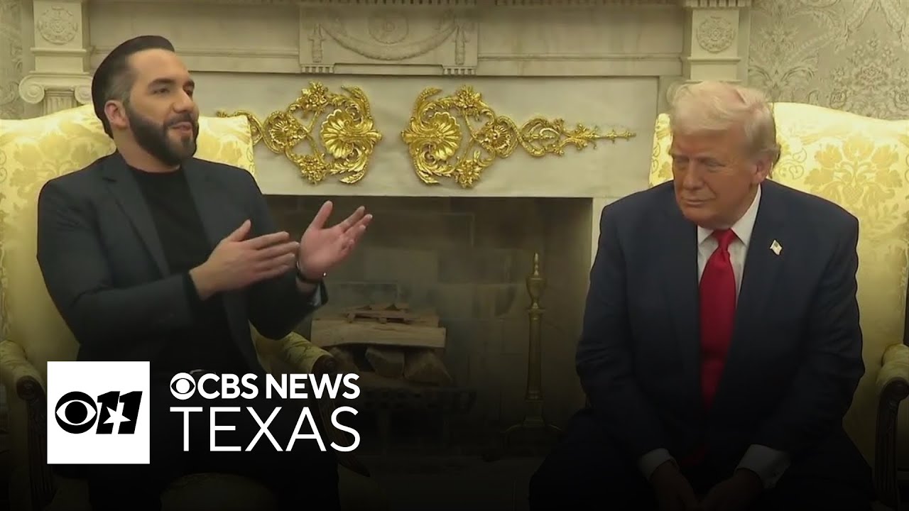 President Trump meets with President of El Salvador at the White House