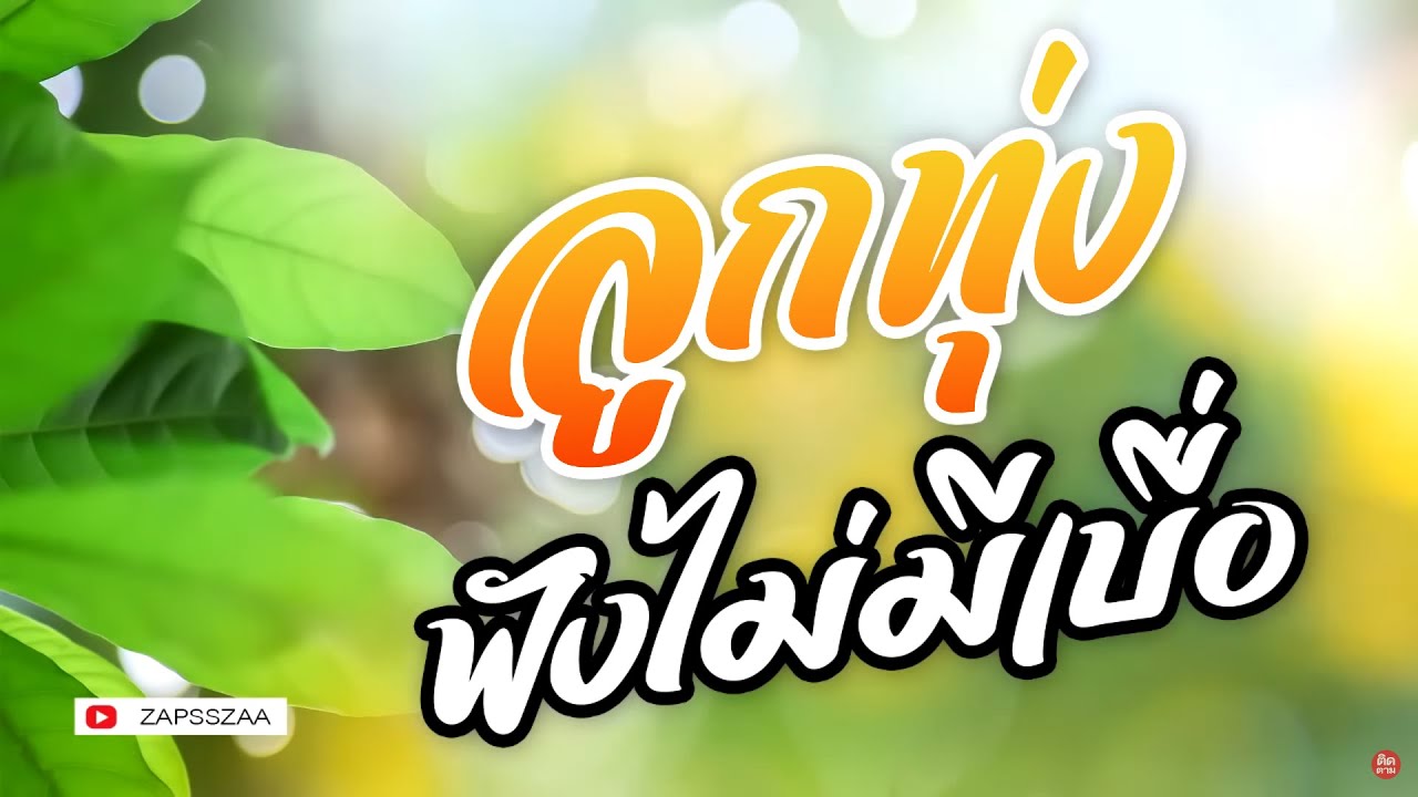เพลงลูกทุ่งเพราะ ฟังไม่มีเบื่อ #ฟังแบบต่อเนื่อง