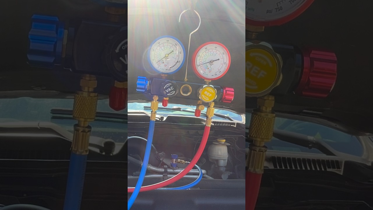 Understanding AC gauges #hvac #automotive #howto #learn #diy