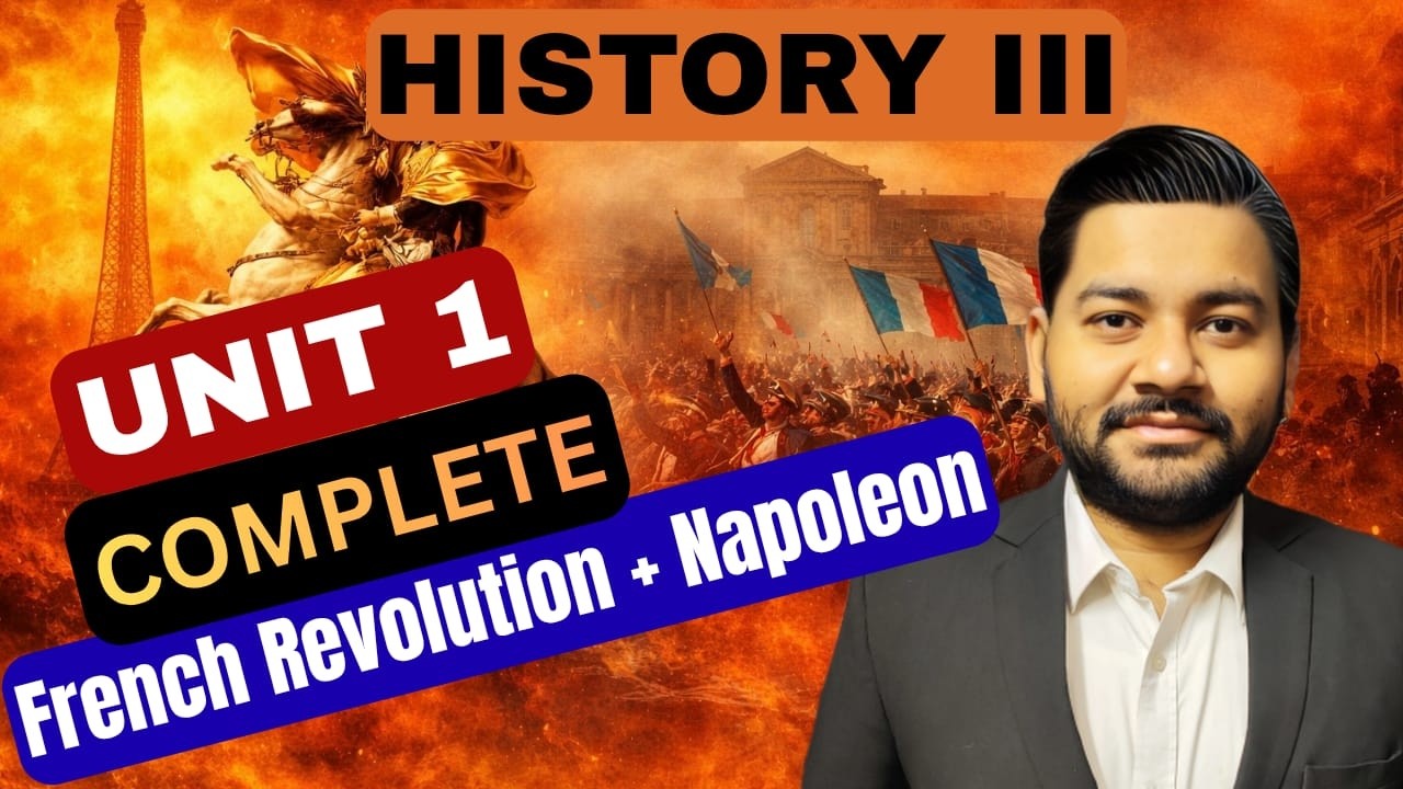 History 3 II Unit 1 II Sem 4 II Full Syllabus With Notes II Adv Varun Dixit #ballb #history