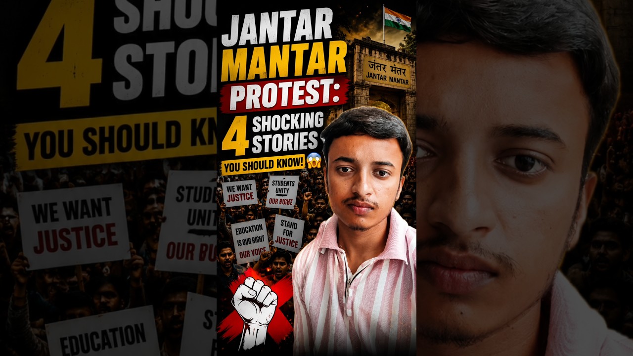 Jantar Mantar Protest: 4 Shocking Stories You Should Know! 😱 #motivation #studyhacks