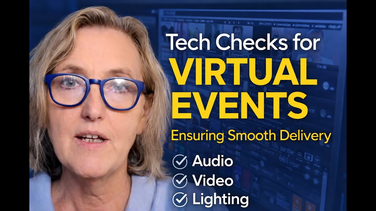 Virtual Event Tech Checks