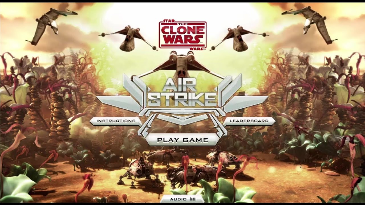 Star Wars: The Clone Wars: Air Strike playthrough