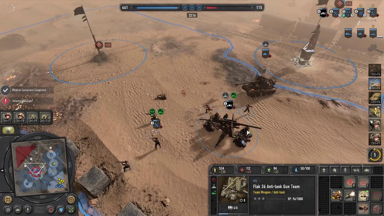 COH3 Africa Korps and Wehrmacht