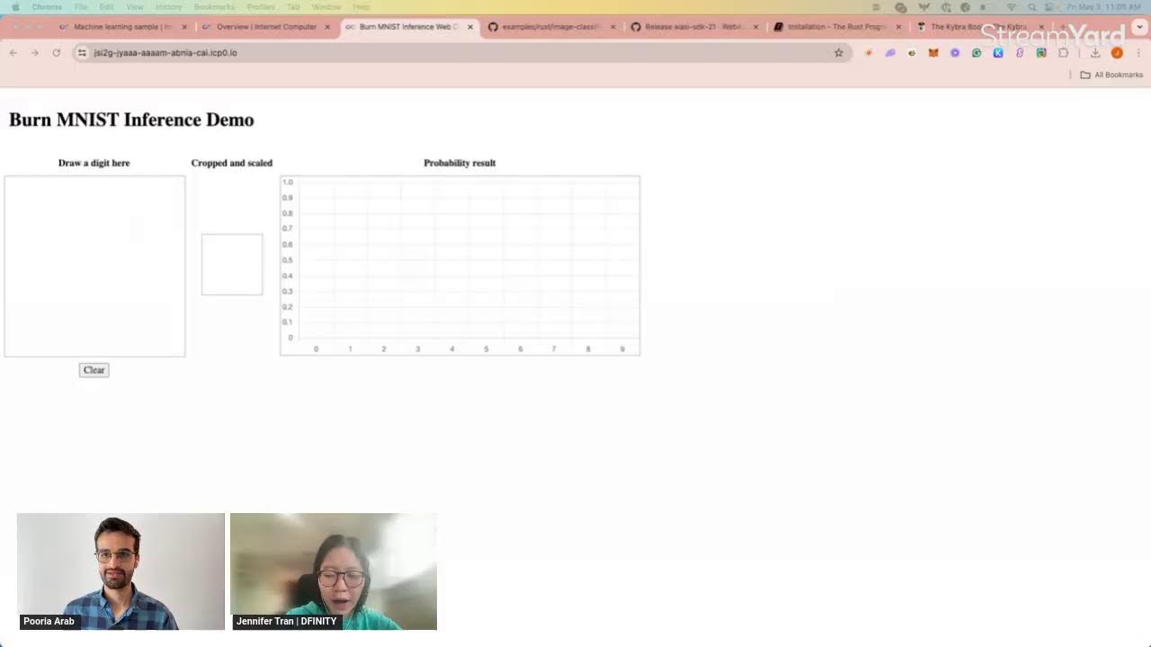 Build AI dApps on chain with icp